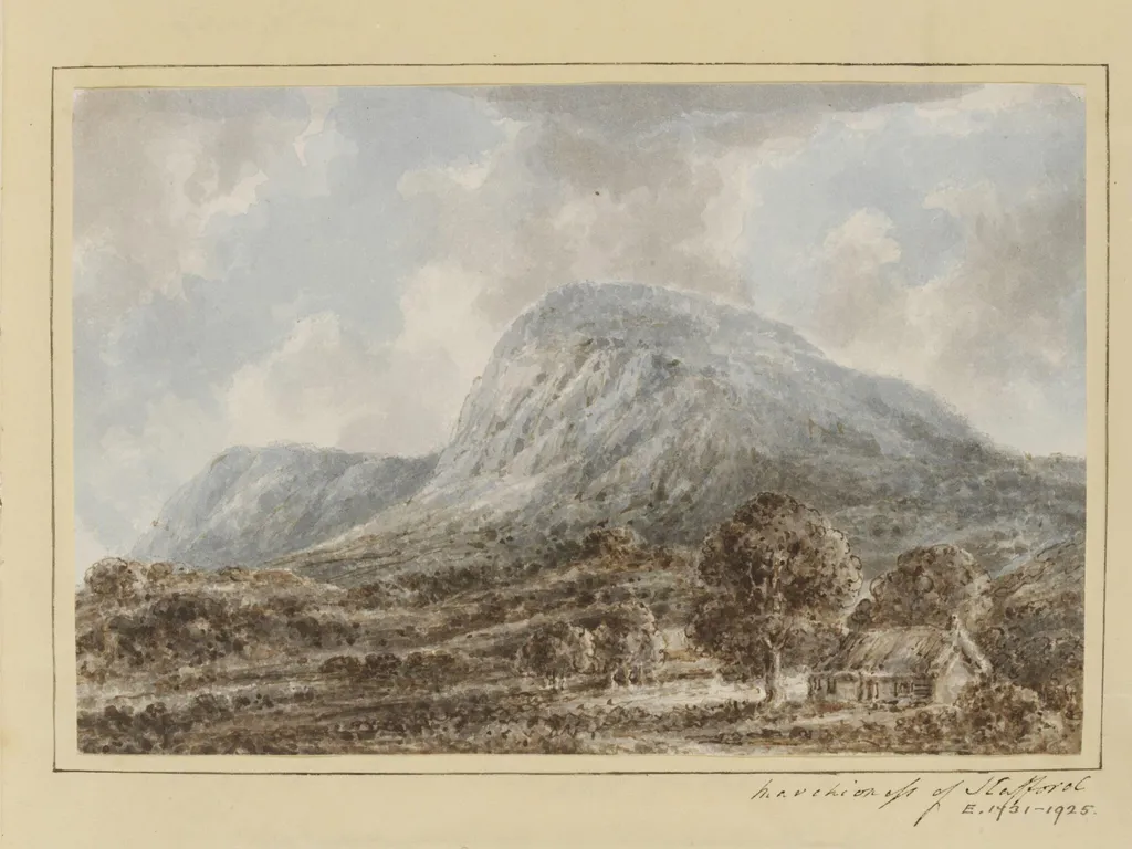 Sutherland Album, by Elizabeth Leveson-Gower, watercolor, 1812