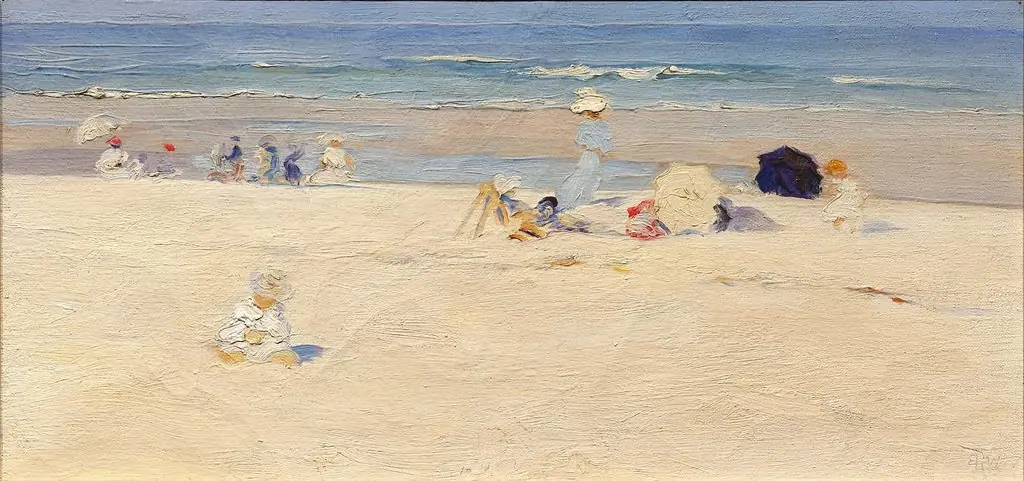 The Beach Afternoon, by Elizabeth Wentworth Roberts