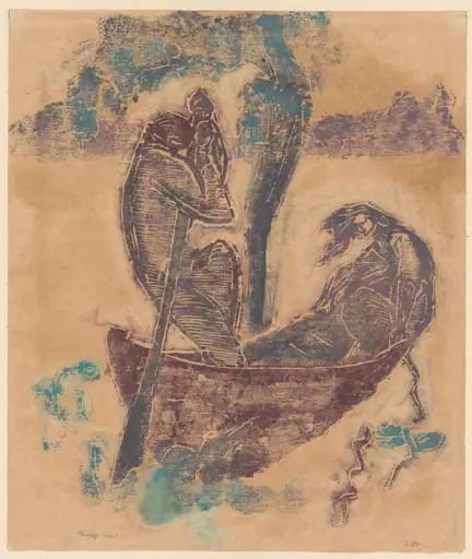 Boating, by Ellen Thesleff