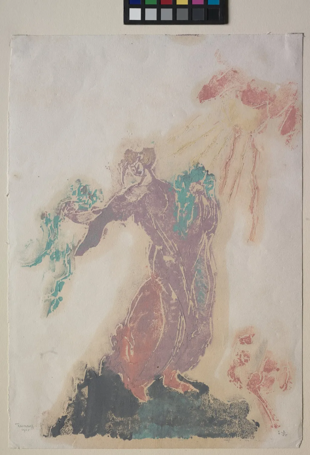 Flower Girl, by Ellen Thesleff, 1925