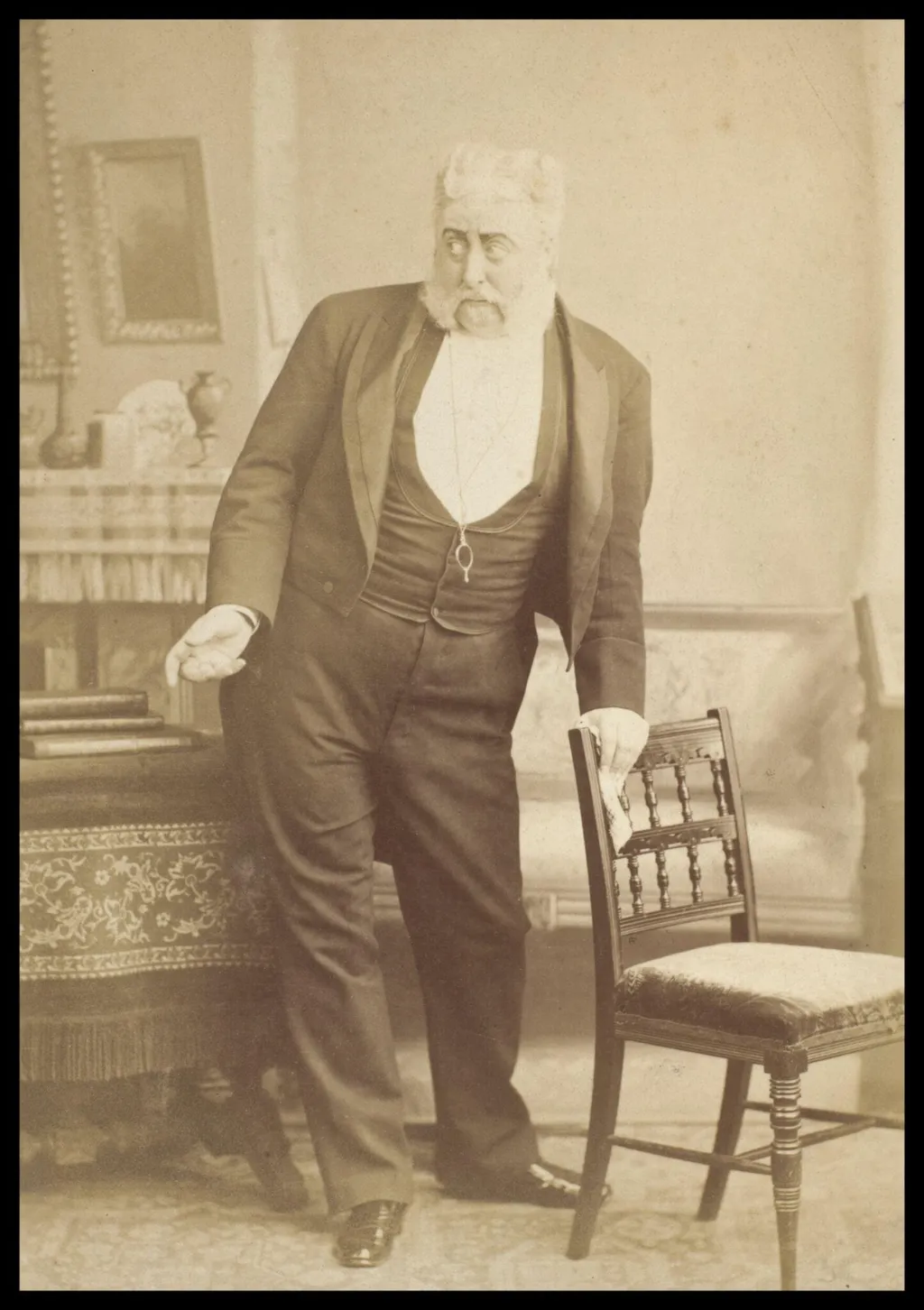 Guy Little Theatrical Photograph, by Elliot & Fry, photographic, 1885