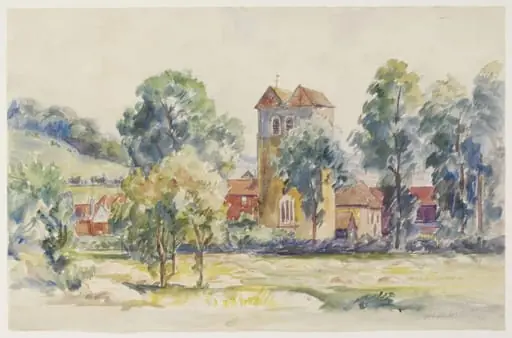 St. Bartholomew's Church, Fingest, by Elliott Seabrooke