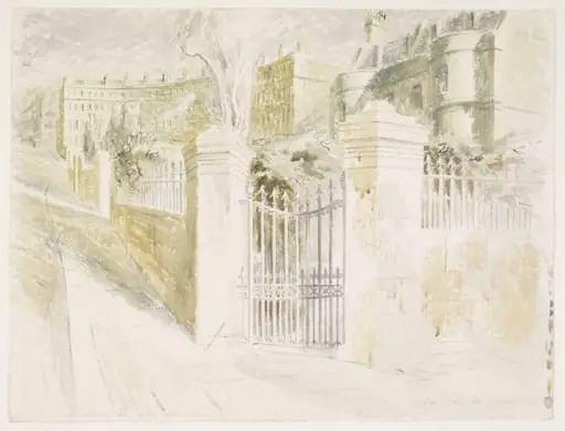 Gateway, Cavendish Villa, Middle Common, Bath, by Ellis