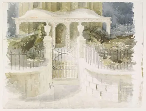 Gateway, Cedar Lodge, Lambridge, Bath, by Ellis
