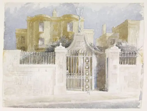 Priory Place, Lyncombe Hill, Bath, by Ellis