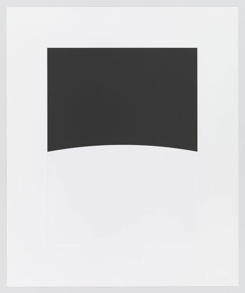 Untitled, by Ellsworth Kelly, ink, 1974