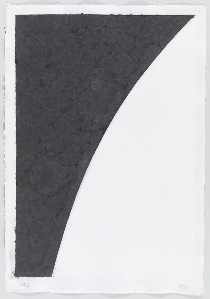 Untitled, by Ellsworth Kelly, paint, 1976
