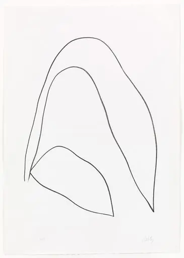 Untitled, by Ellsworth Kelly