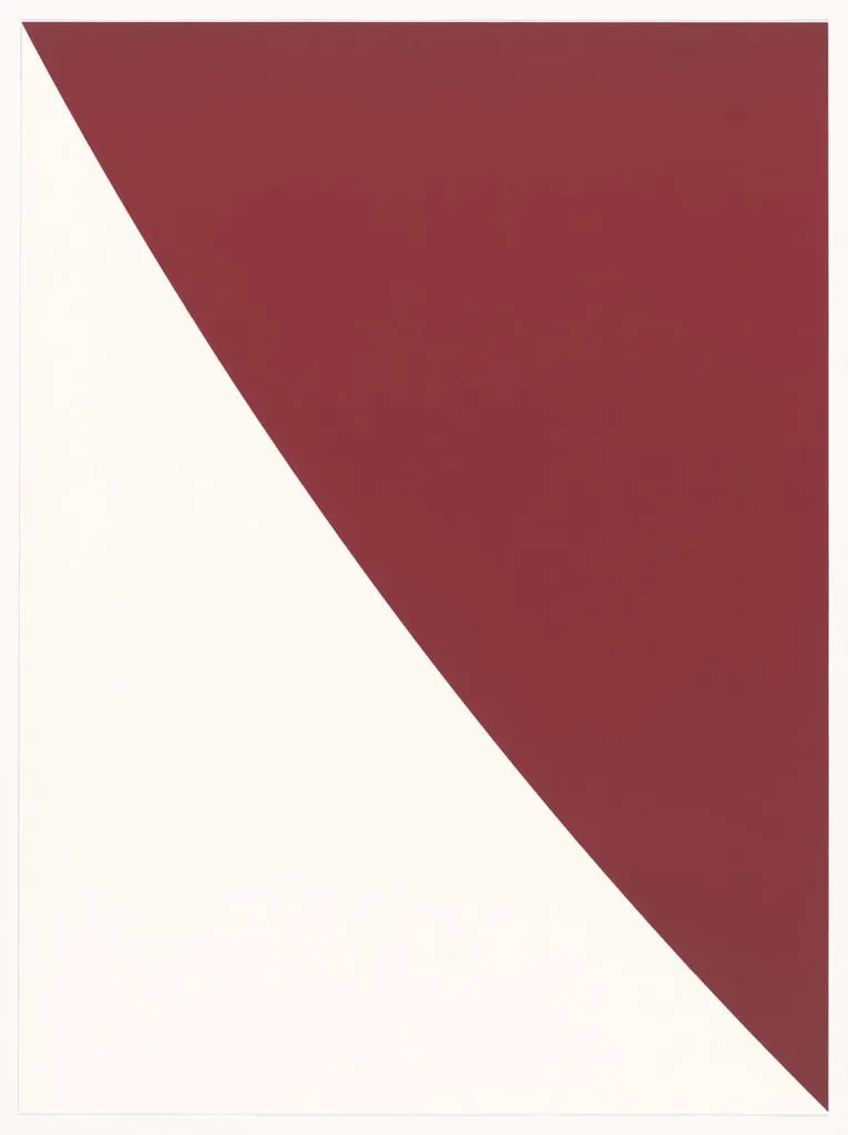 Untitled, by Ellsworth Kelly, ink, 1992