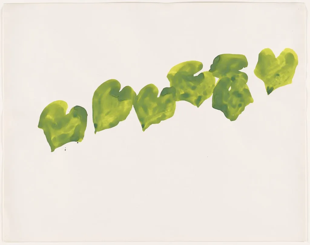 Untitled, by Ellsworth Kelly, watercolor, 1961