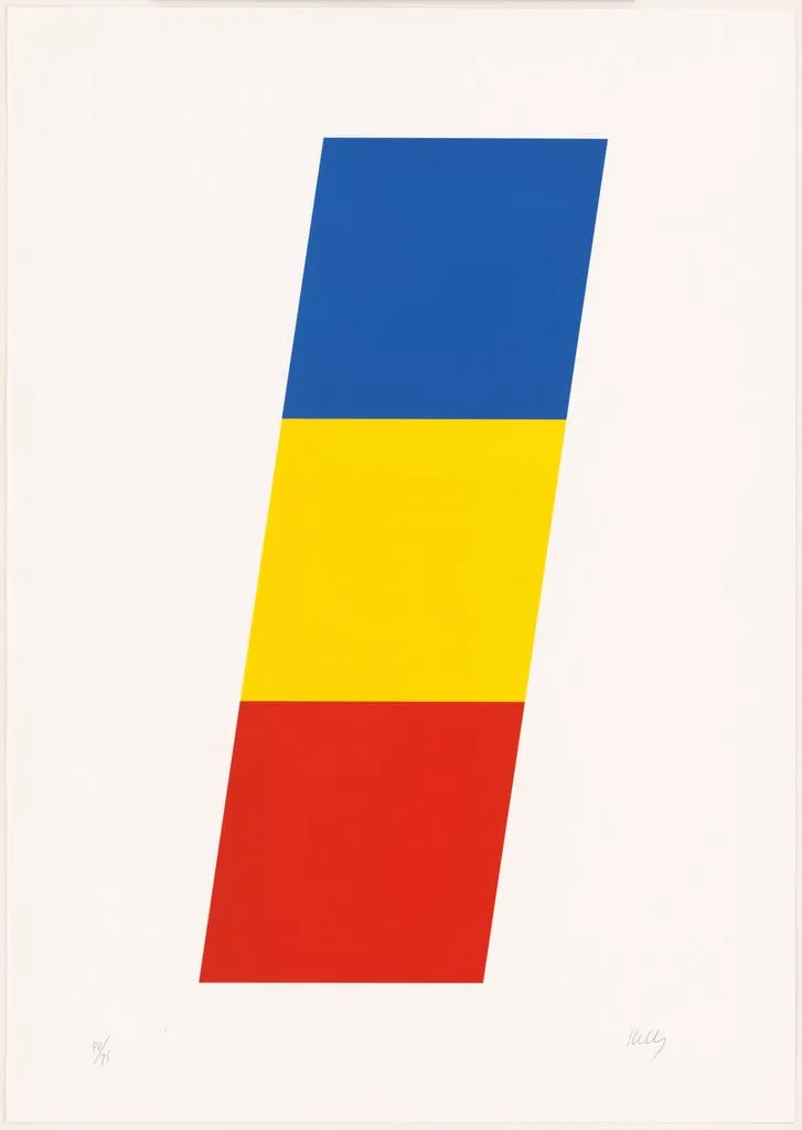 Untitled, by Ellsworth Kelly, ink, 1970