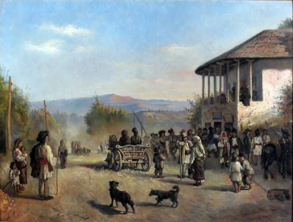 La Trei Sarmale, by Emanoil Bardasare-Panaiteanu, 1883
