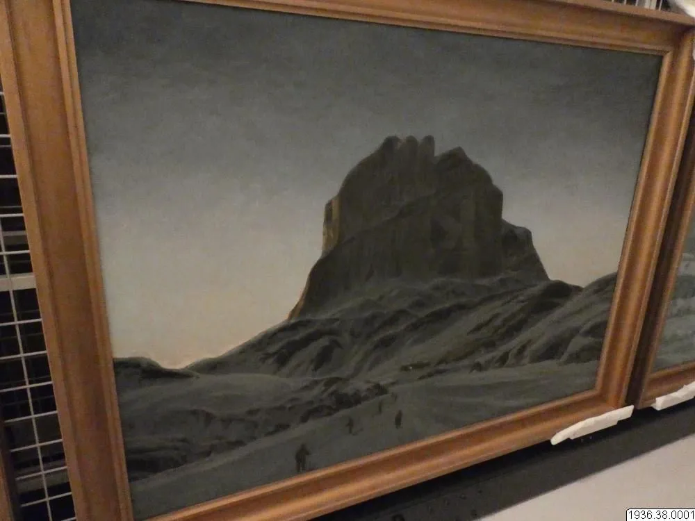 Untitled, by Emanuel A. Petersen, paint