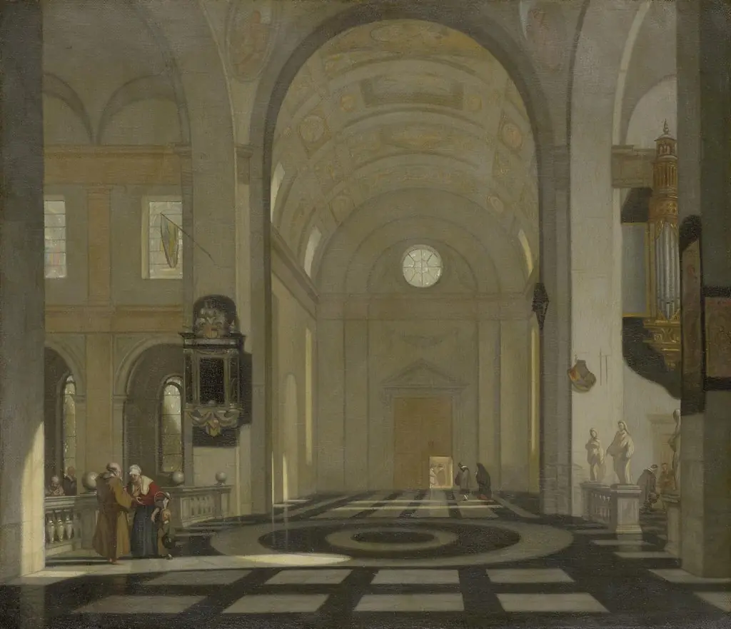 Interior of a Baroque Church
