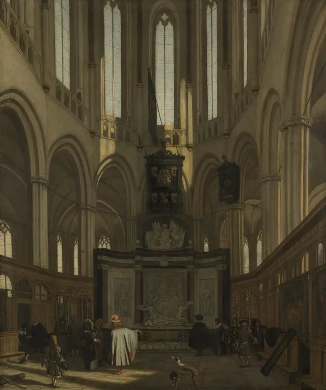 The Tomb of Michiel de Ruyter in the Nieuwe Kerk, Amsterdam