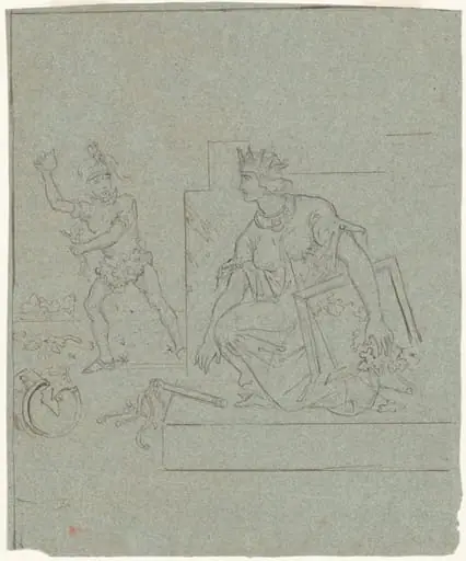 Political Cartoon of the American Civil War, by Emanuel Leutze