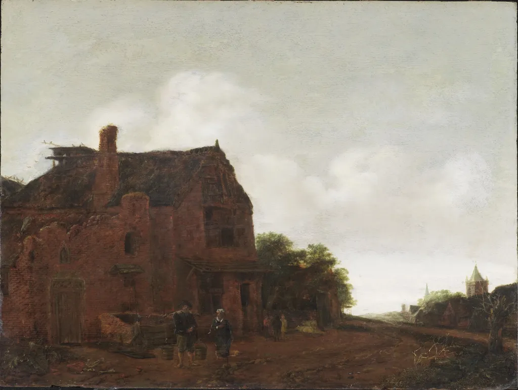 The Farm Well, by Emanuel Murant, unspecified, 1670