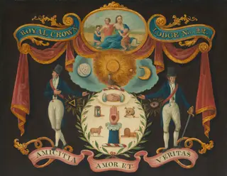 Emblems for Royal Crown Lodge No. 22