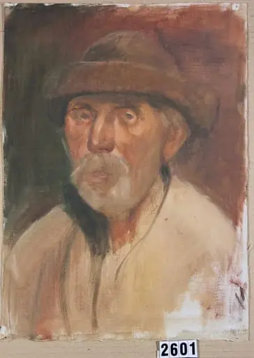 Portret de bătrân, by Emerich Tamás