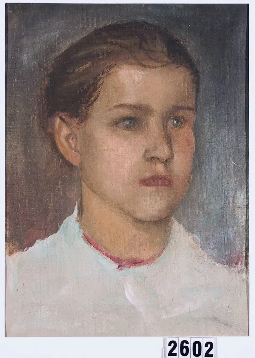 Portret de fată, by Emerich Tamás, unspecified