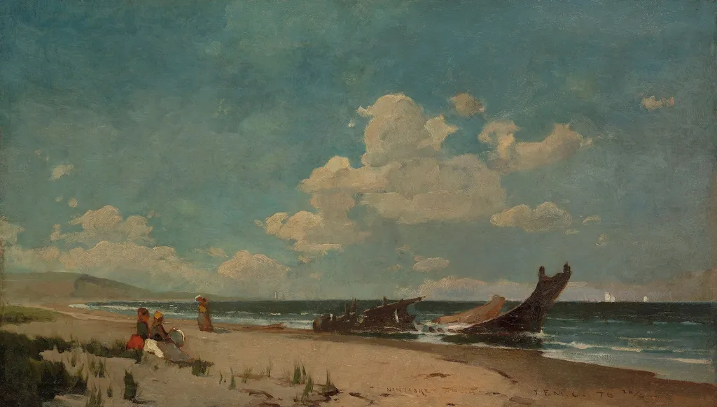 Nantasket Beach, by Emil Carlsen, oil, 1888