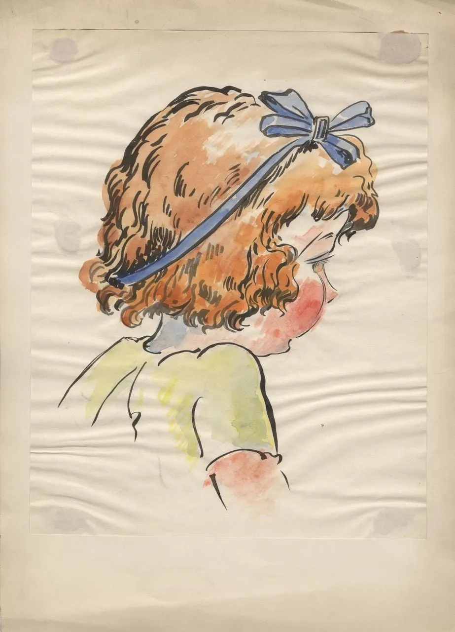 Zeichnung, by Emil Himmelsbach, unspecified, 1950