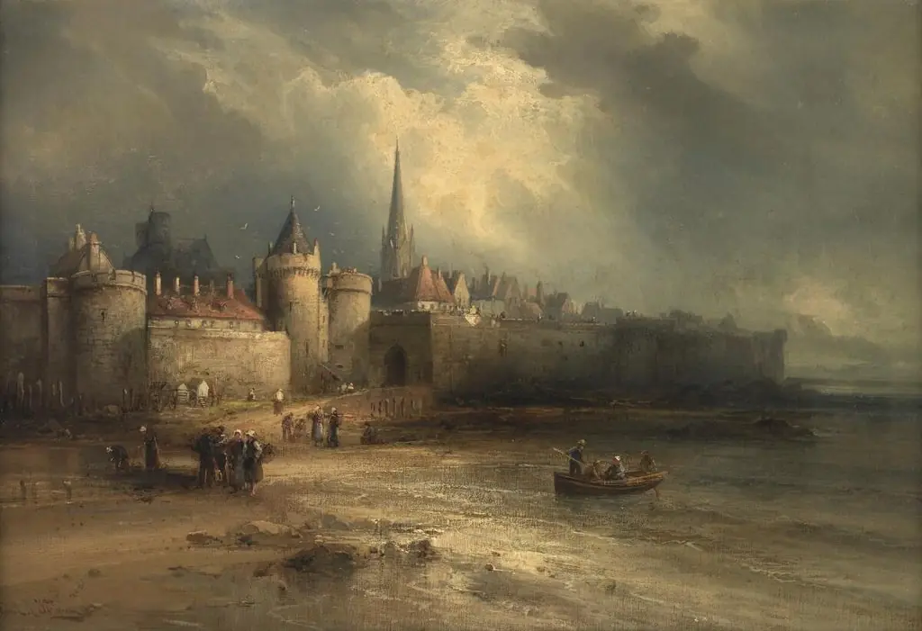 St Malo, Ville Close, by Emil Krause
