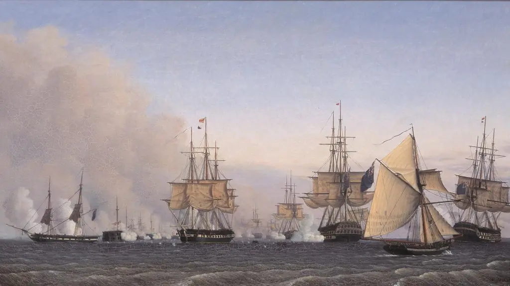 Slaget på Rheden den 2. april 1801, by Emil Normann