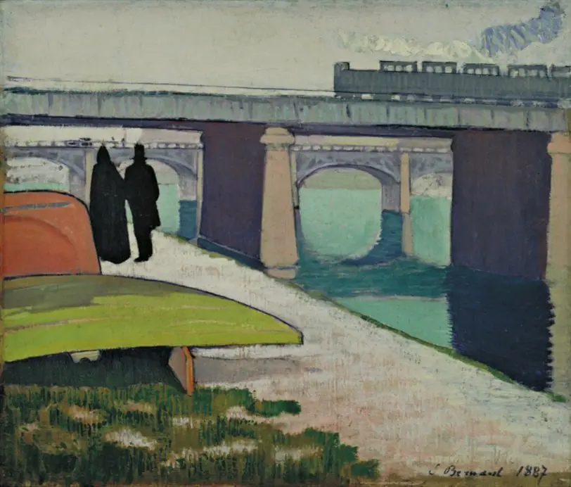 Iron Bridges at Asnières, by Émile Bernard