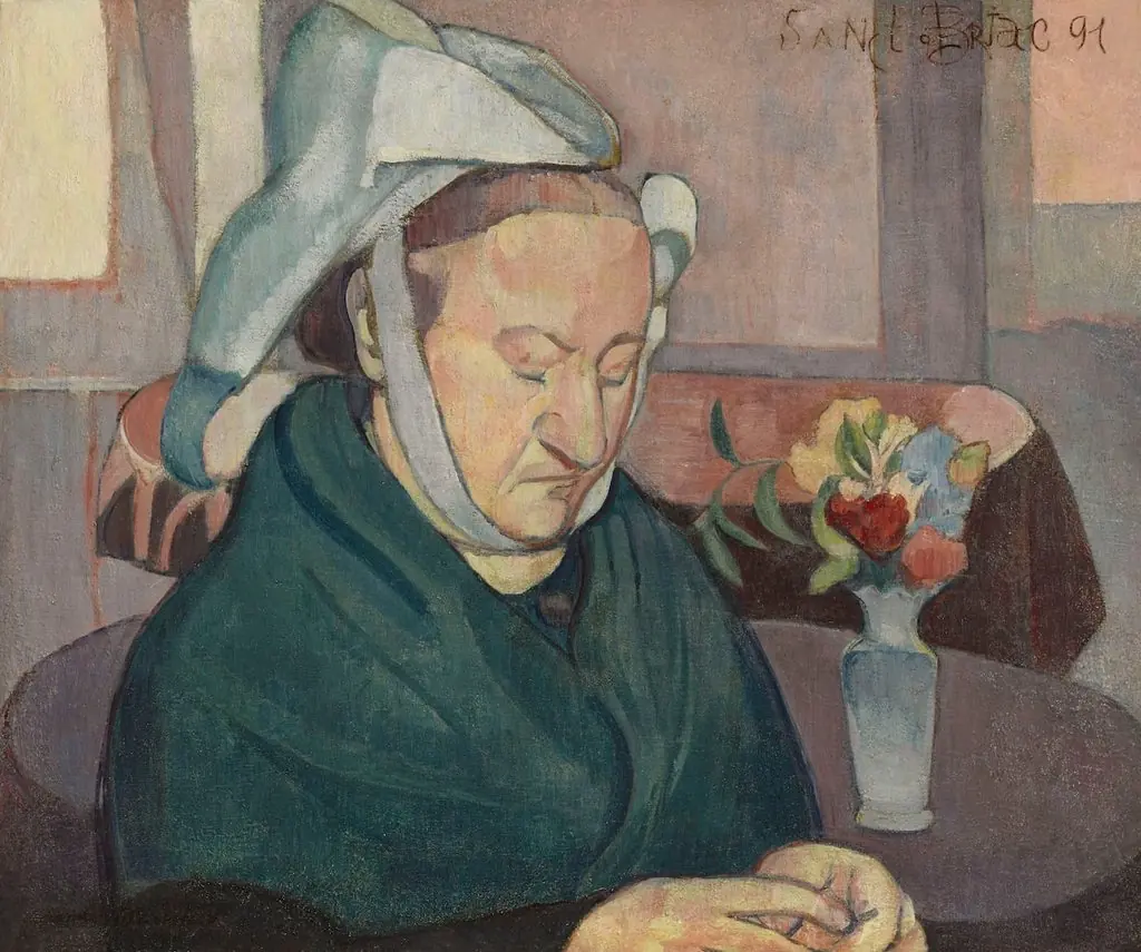 Portrait de Madame Lemasson, by Émile Bernard