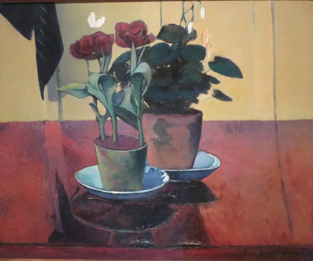 Still Life with Flowers, by Émile Bernard