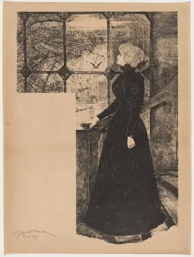 Deuils (Mourning Clothes), by Emile Coulon