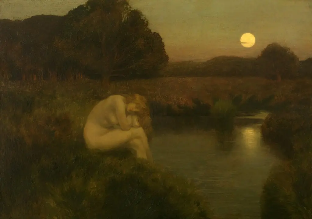 At Nightfall, by Émile-René Ménard