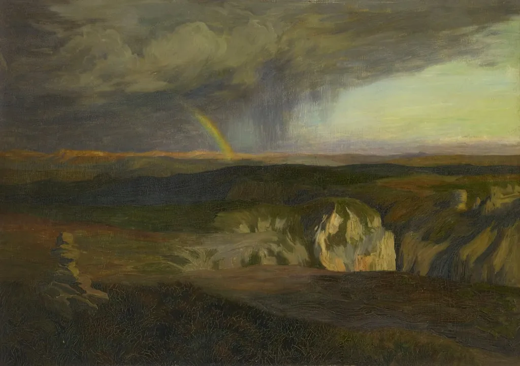 Causse Méjean, kalkkiylänkö, by Emile-René Ménard, unspecified