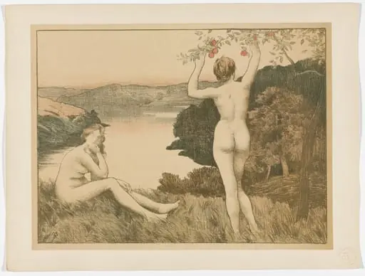 Untitled, by Émile-René Ménard