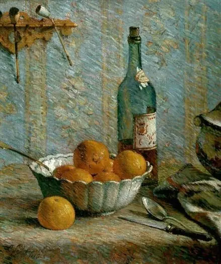 Still Life with Bowl and Fruits, by Émile Schuffenecker
