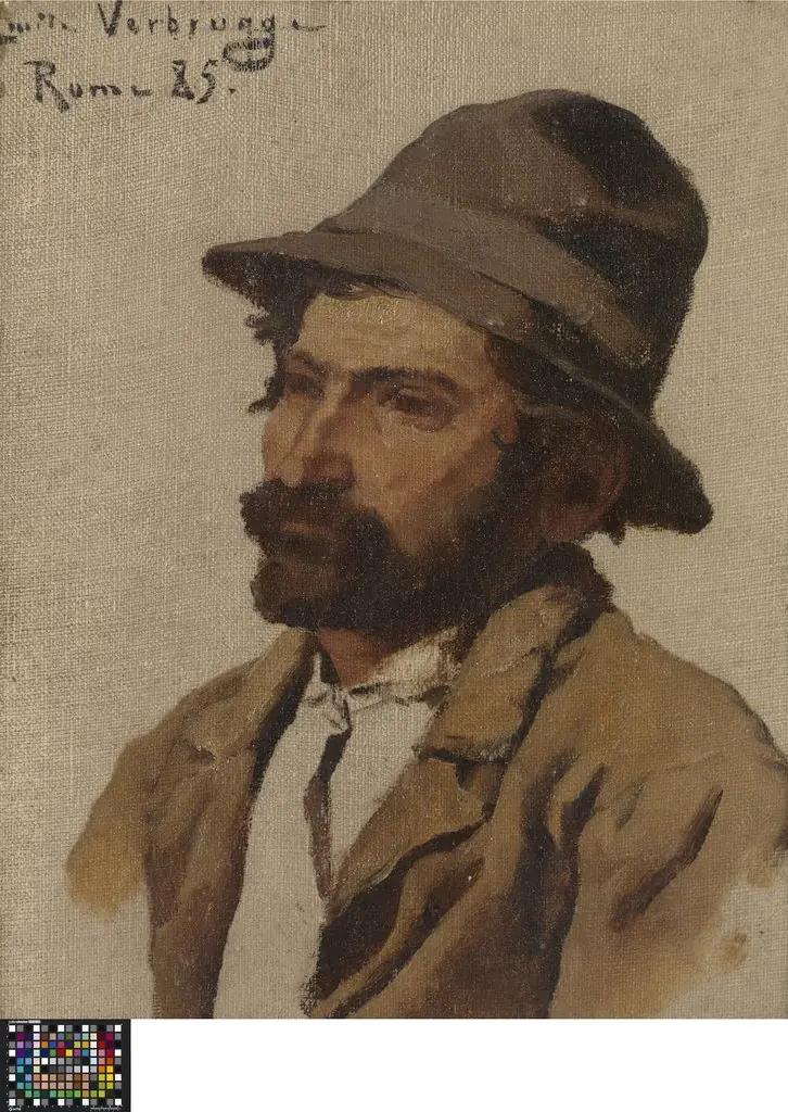 Italiaanse landman, by Emile Verbrugge