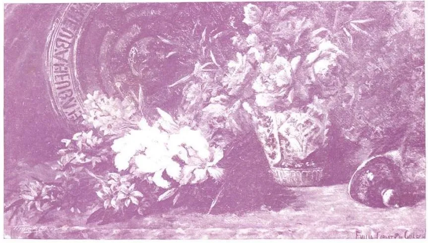 From My Garden, by Emília Coranty Llurià, oil, 1907