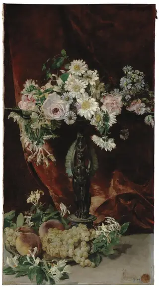 Autumn memory, by Emilia Menassade, 1896