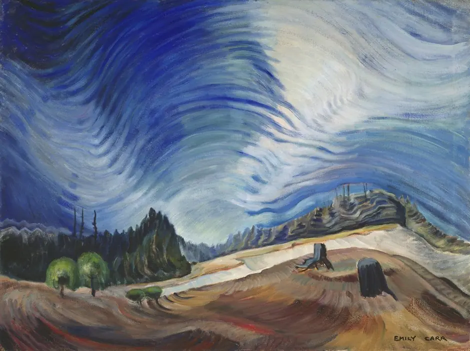 Above the Gravel Pit, by Emily Carr