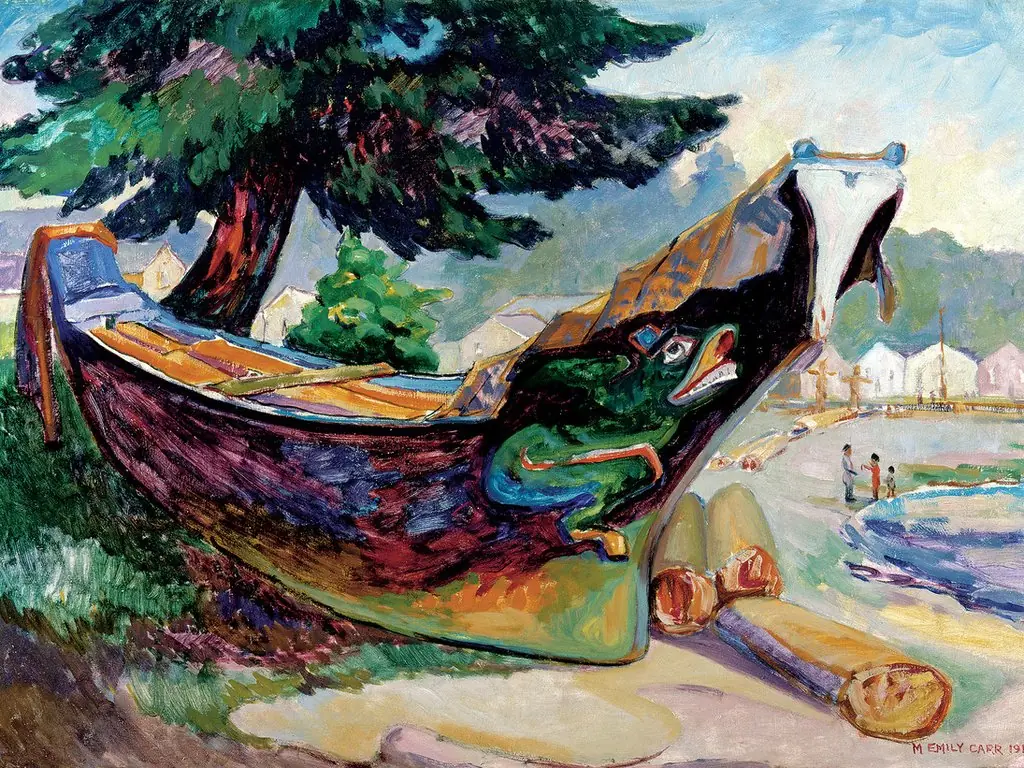 Indian War Canoe, by Emily Carr