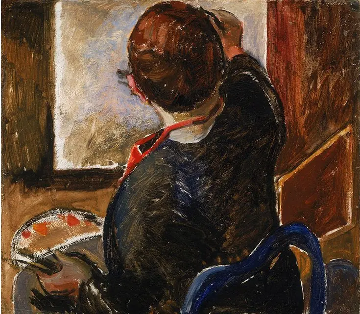 Self-portrait, by Emily Carr