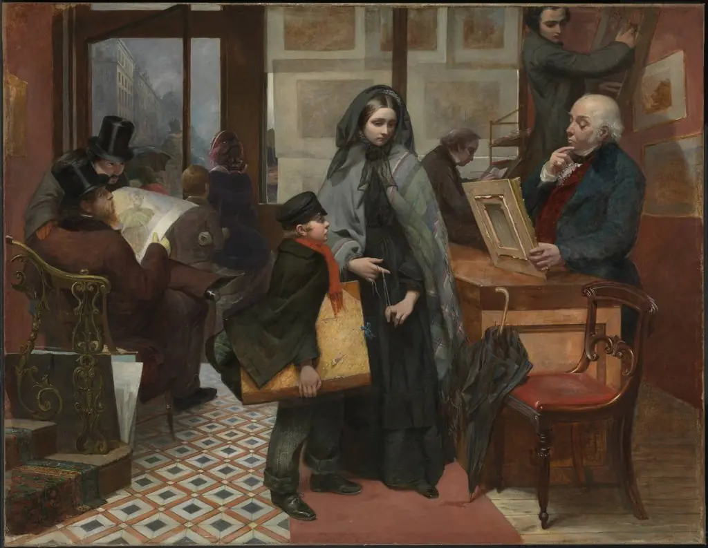 Nameless and Friendless. “The rich man’s wealth is his strong city, etc.” - Proverbs, x, 15, by Emily Mary Osborn