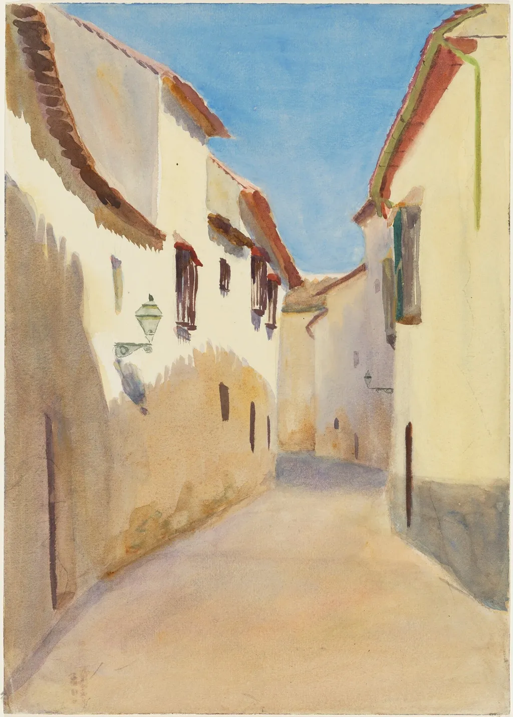 Cordoba, by Emily Sargent, watercolor, 1904