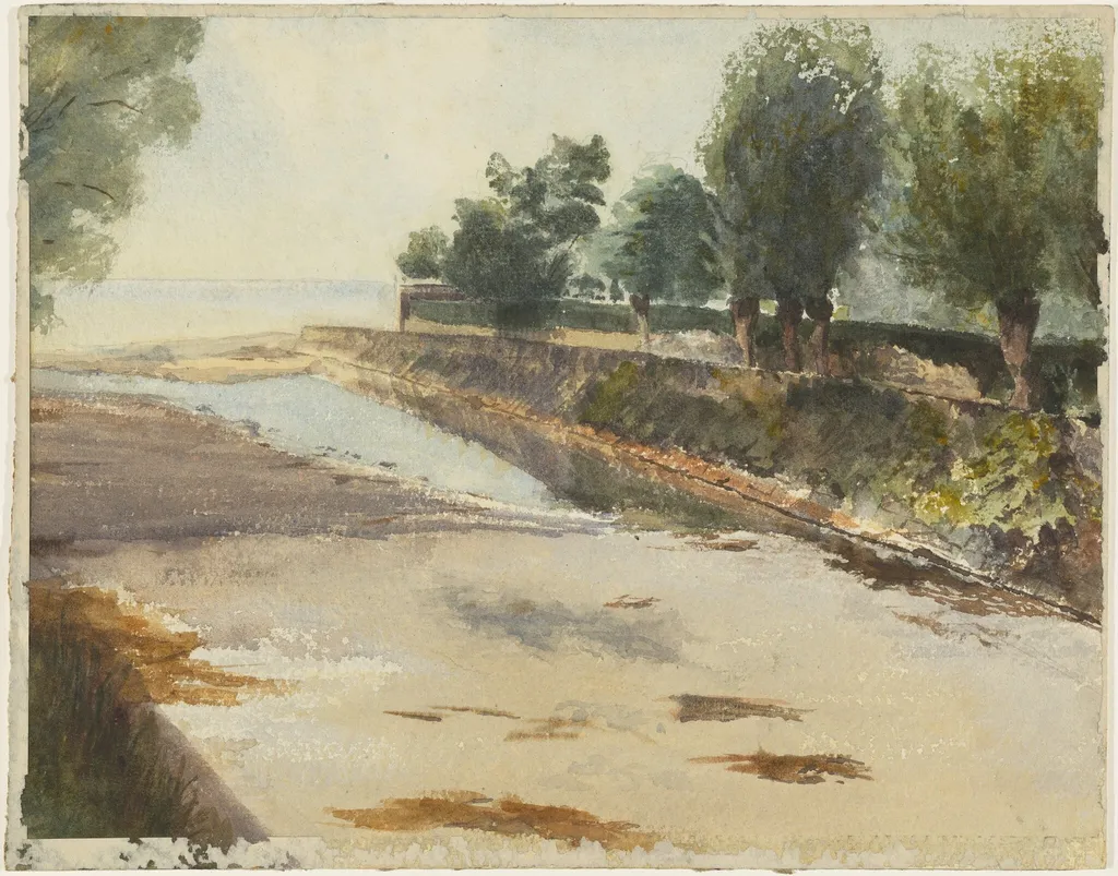 Vevey, by Emily Sargent, watercolor, 1884