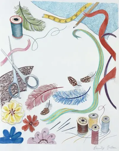 Ribbons and Lace, by Emily Sutton