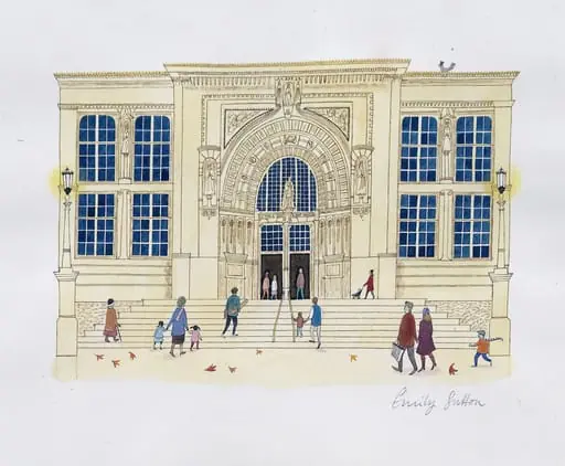 The V&A Grand Entrance, by Emily Sutton