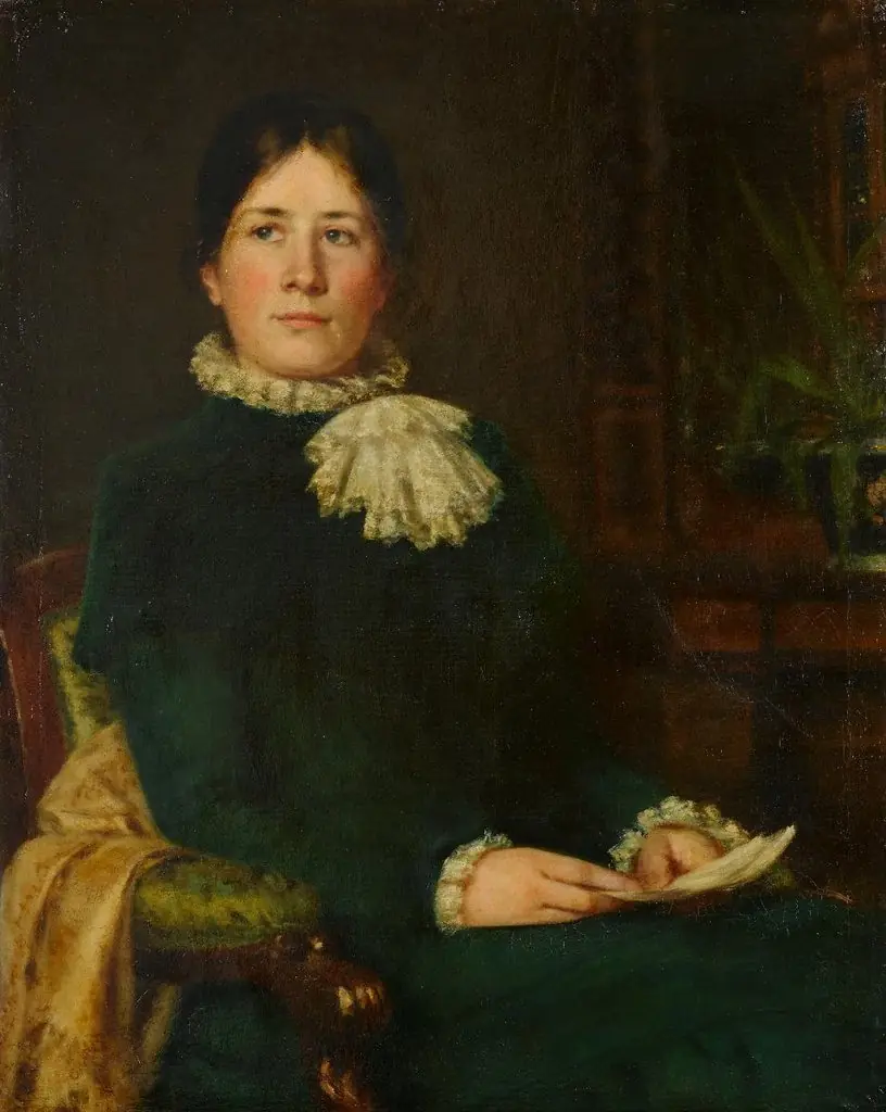 Bildnis Marie Meyer-Bindschedler, by Emma Bindschaedler