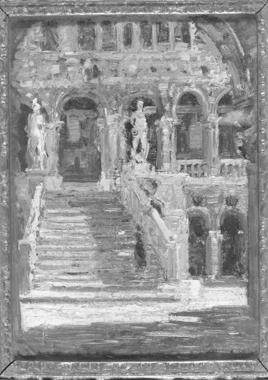 La Scala dei Giganti, by Emma Ciardi, unspecified, 1911