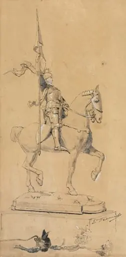 Joan of Arc on Horseback, by Emmanuel Frémiet